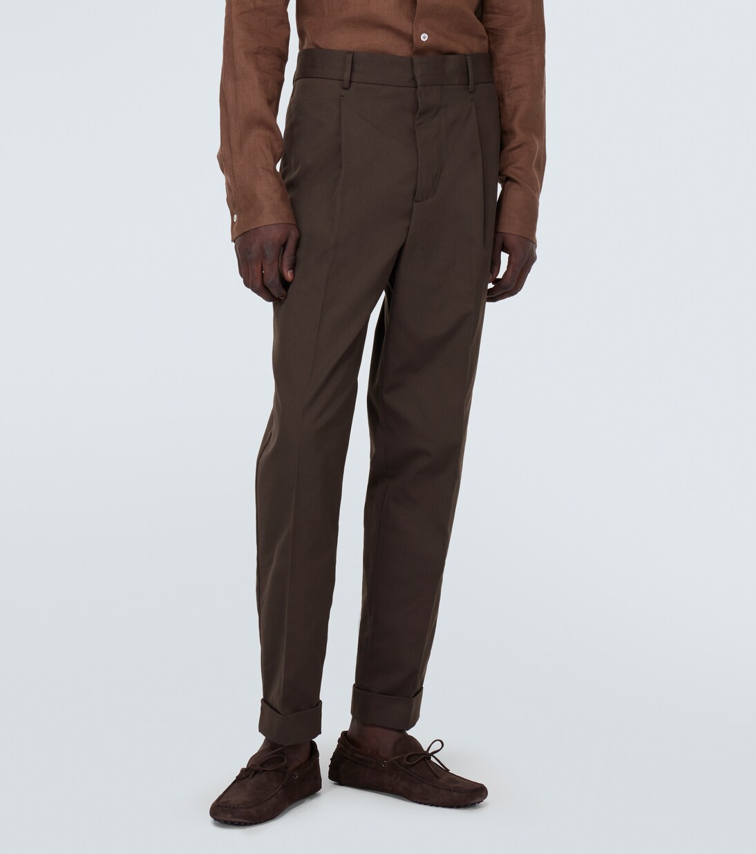 Pantalones rectos de tiro medio | Tod's