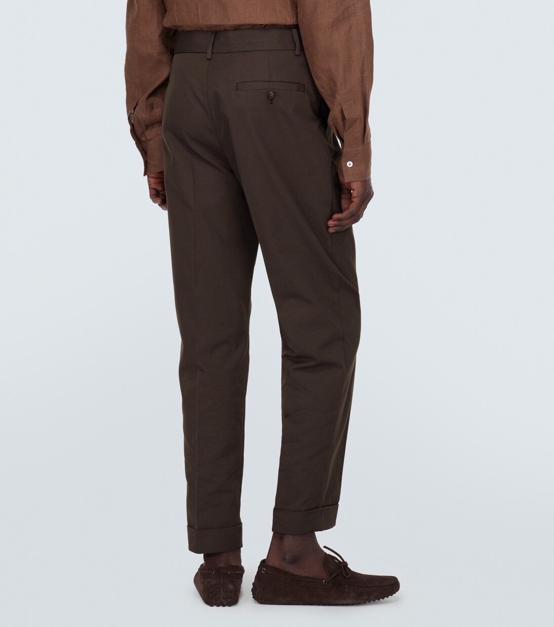 Pantalones rectos de tiro medio | Tod's