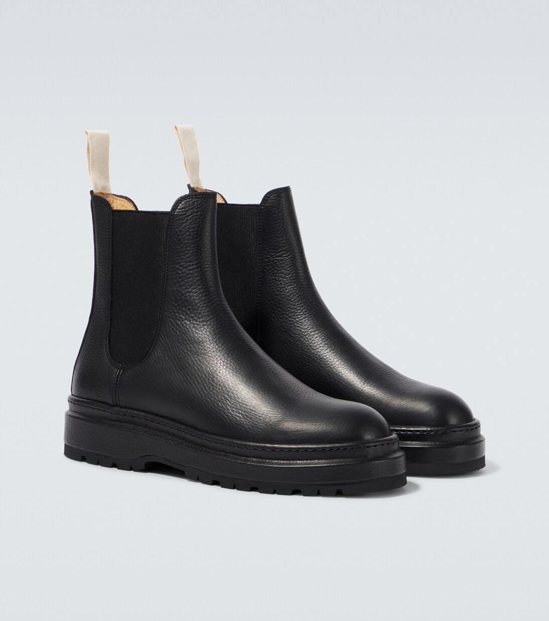 Bottines Chelsea Pavane en cuir | Jacquemus