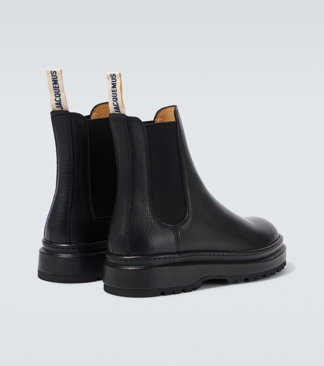 Bottines Chelsea Pavane en cuir | Jacquemus