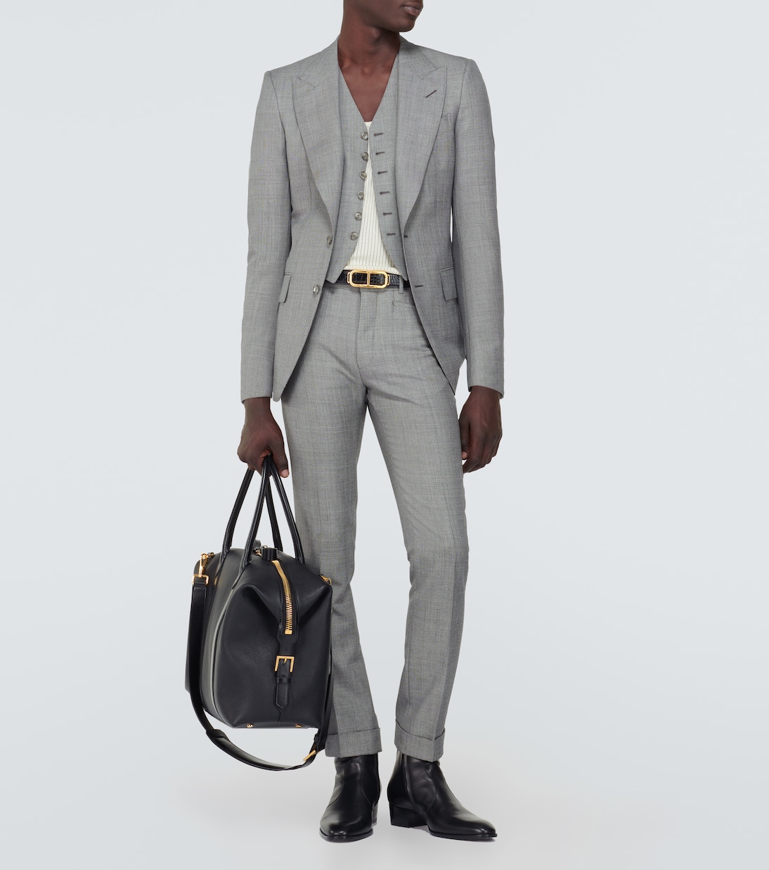 Dyllan wool and silk three-piece suit | Tom Ford