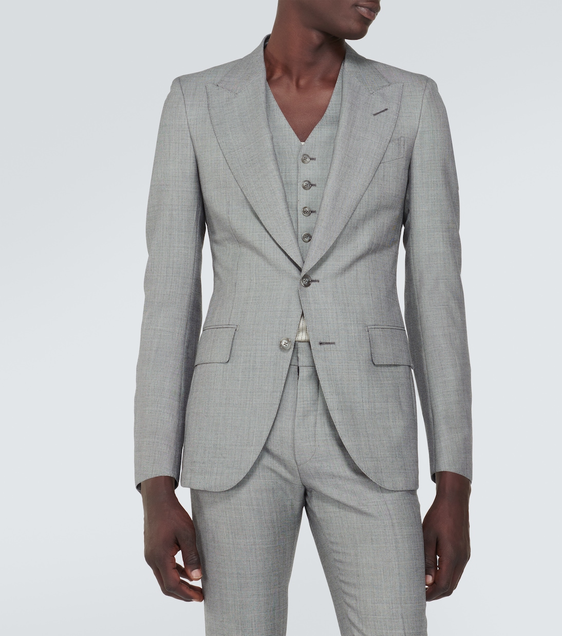 Dyllan wool and silk three-piece suit | Tom Ford