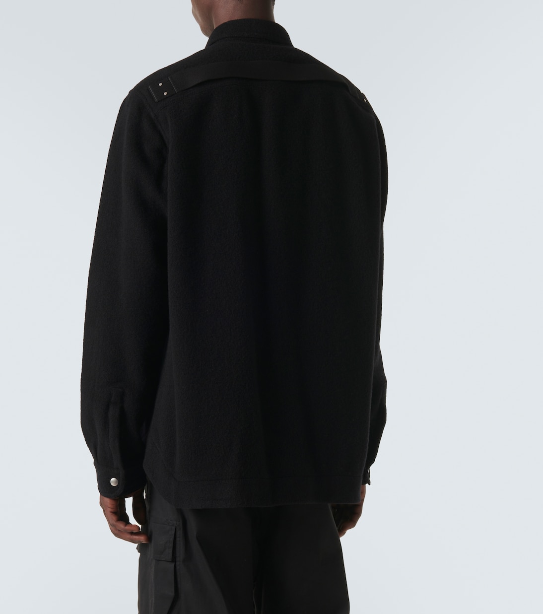 Virgin wool overshirt | Rick Owens