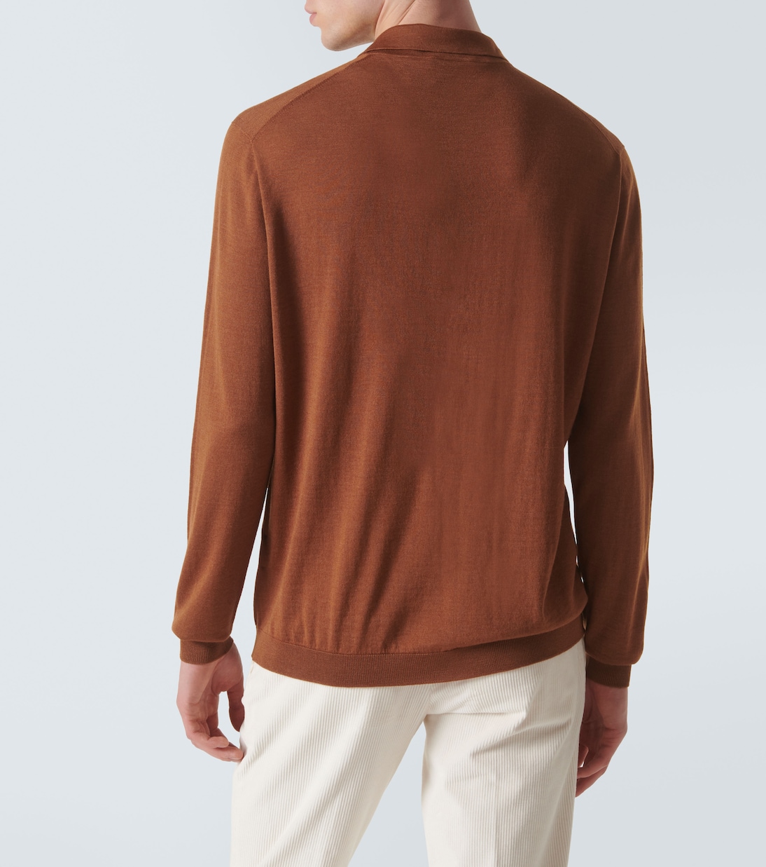 Polo en laine, soie et cachemire | Lardini