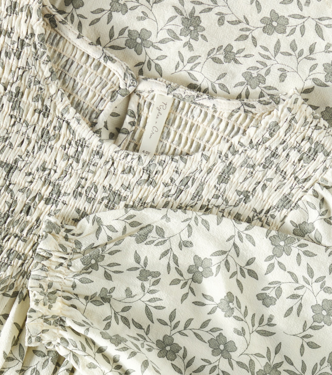 Abito Capri in misto lino con stampa | Rylee + Cru