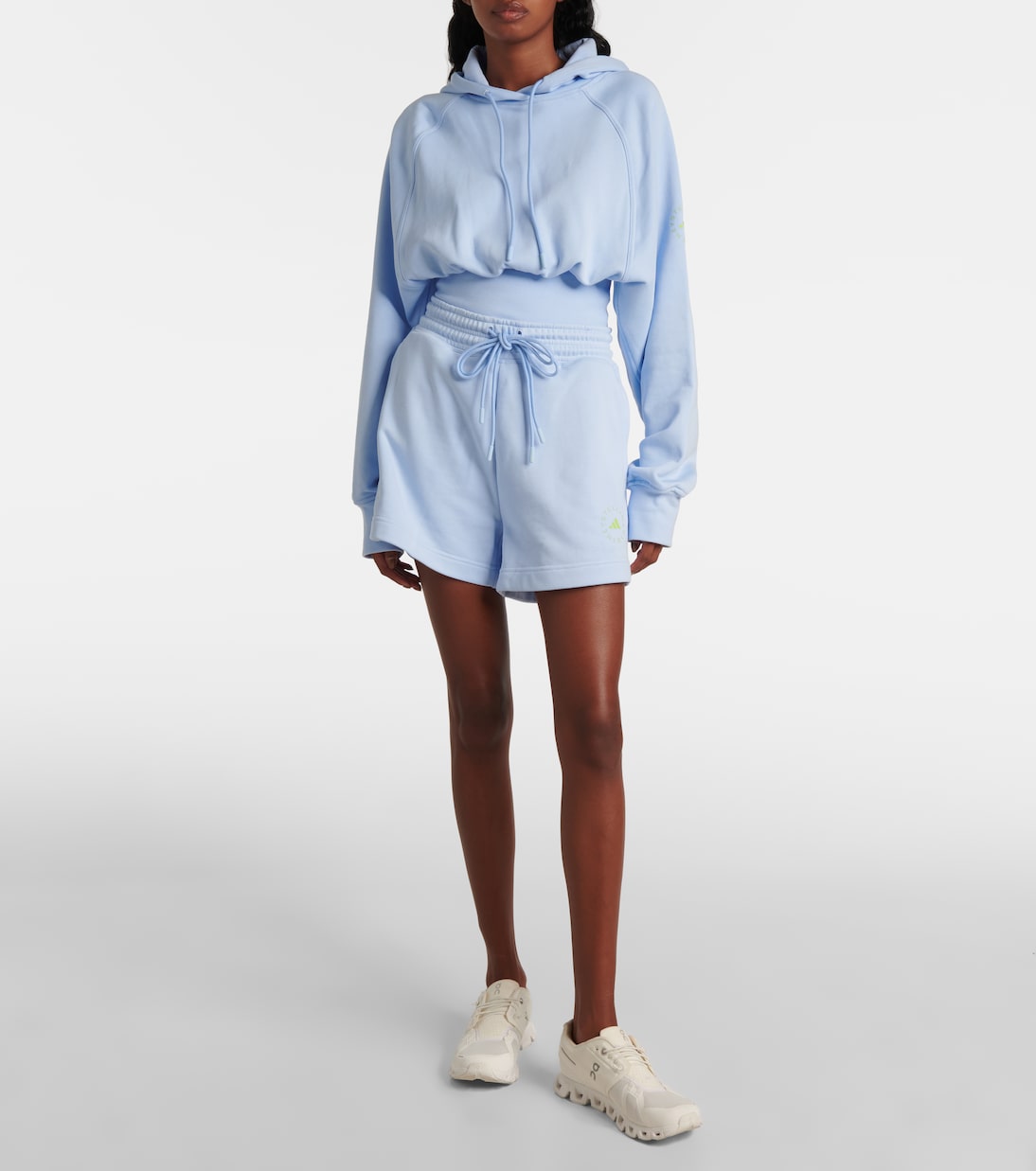 Shorts TrueCasuals de felpa de algodón | Adidas by Stella McCartney