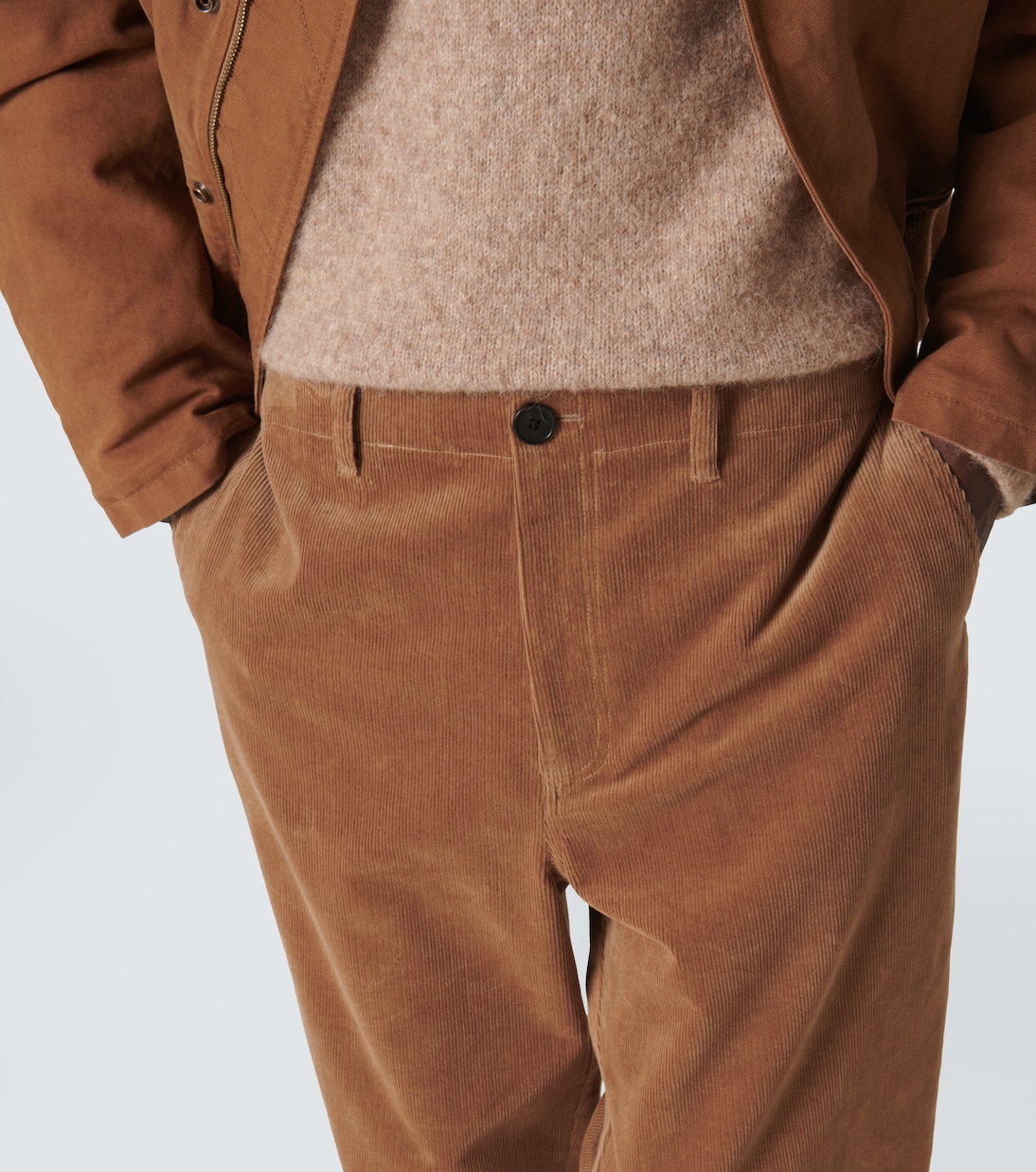 Gerade Hose aus Cord | Frame
