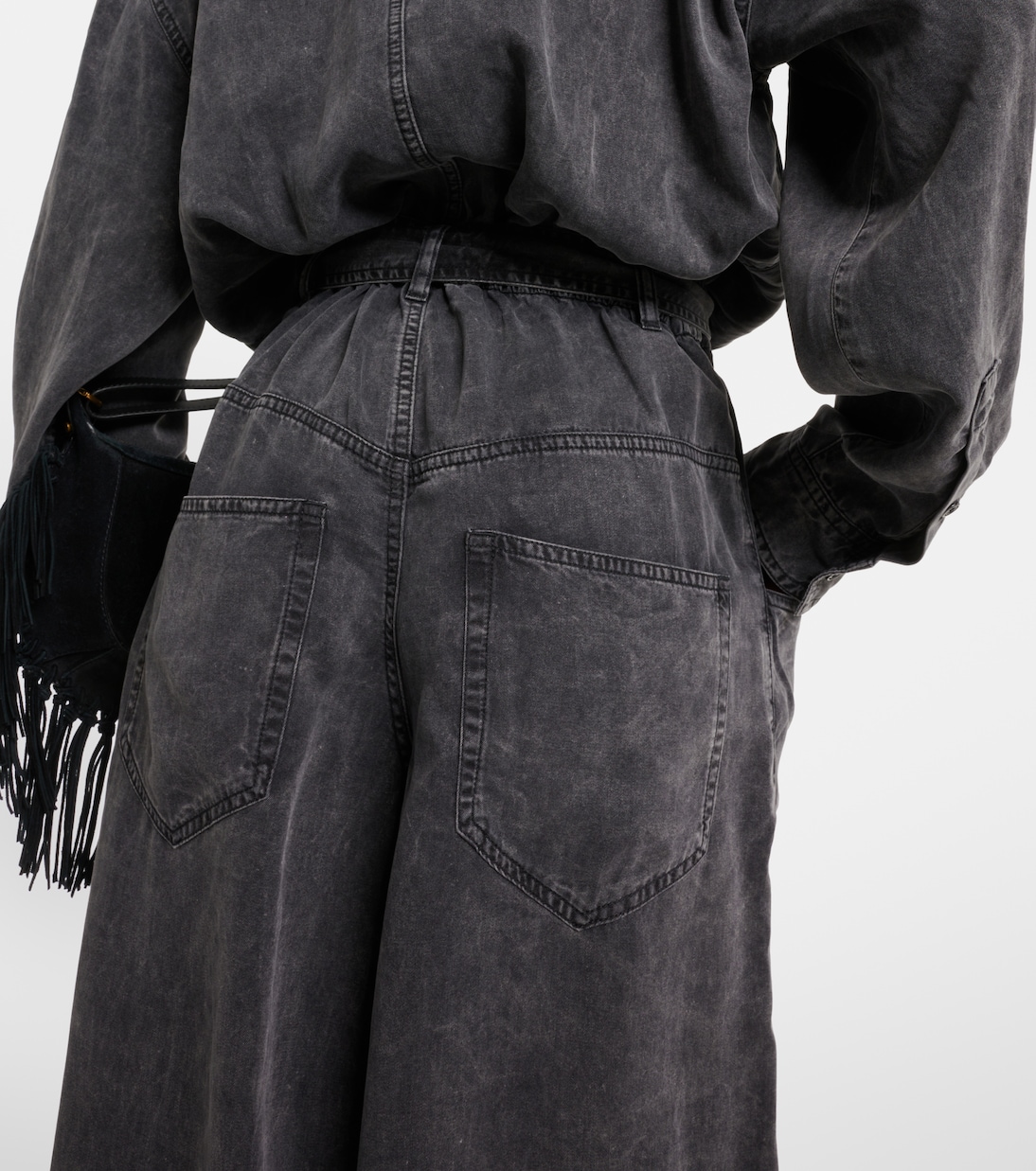 Mono de denim con cinturón | Marant Etoile