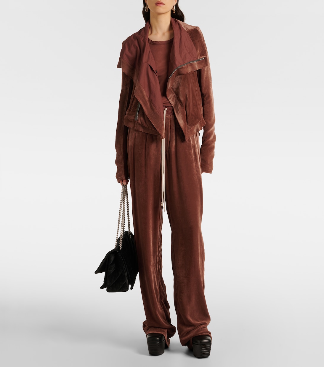 Pantaloni Dietrich a gamba larga | Rick Owens