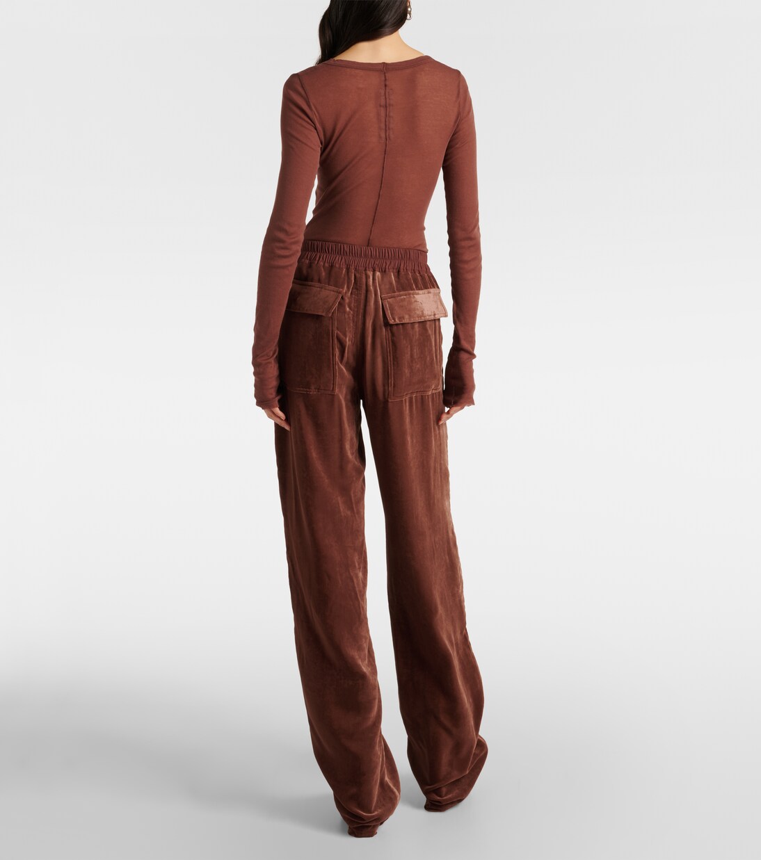 Pantaloni Dietrich a gamba larga | Rick Owens