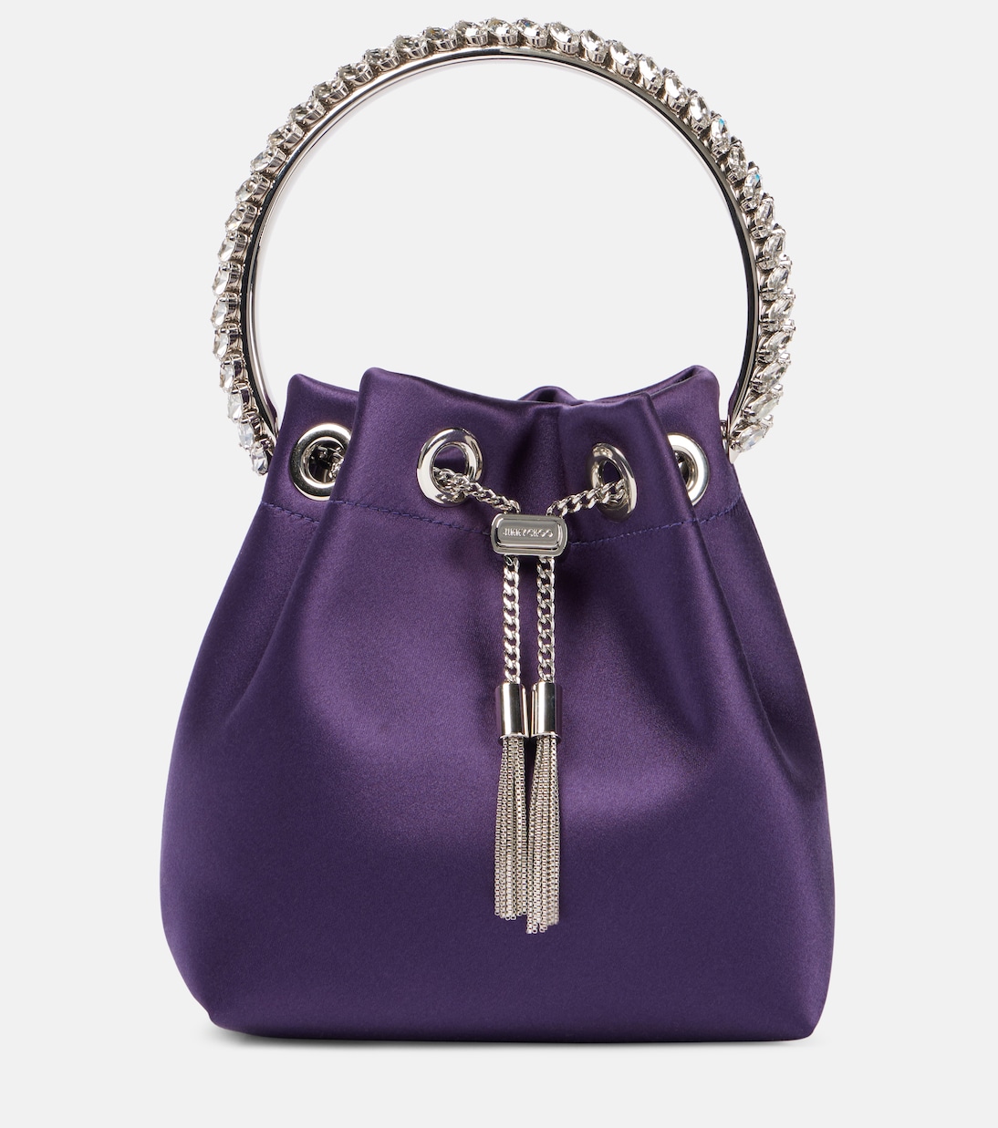 Secchiello Bon Bon Small in raso | Jimmy Choo