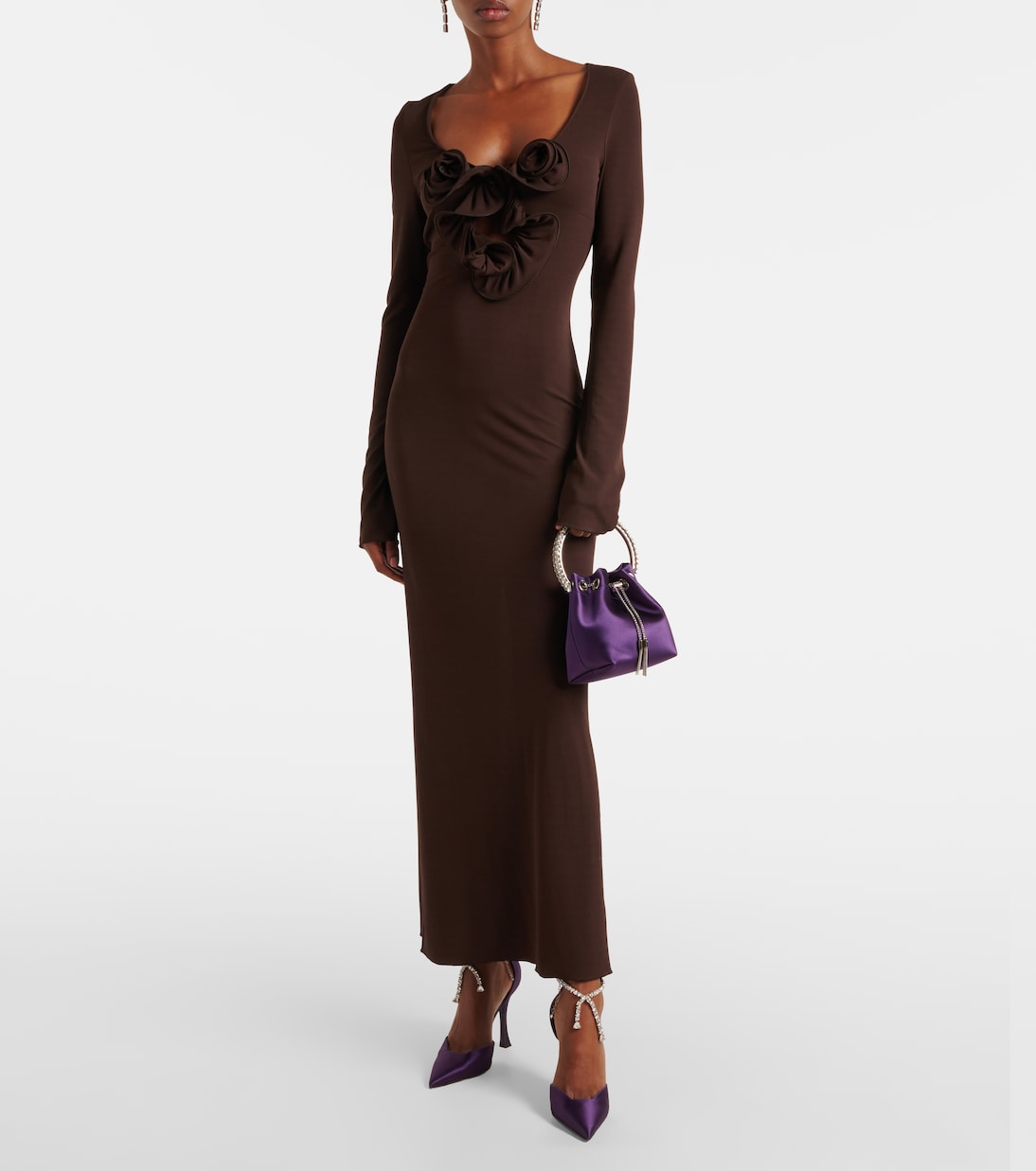 Secchiello Bon Bon Small in raso | Jimmy Choo