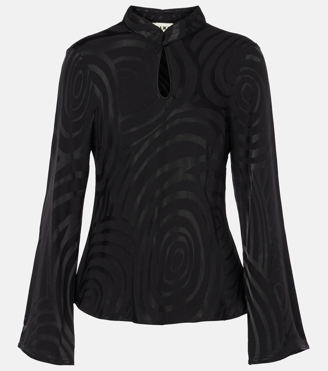 Top Wylder in raso jacquard | Rixo