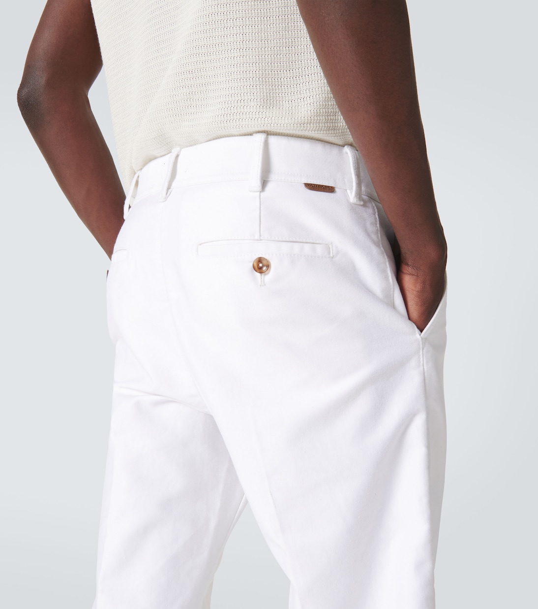 Pantaloni chino in cotone | Tom Ford