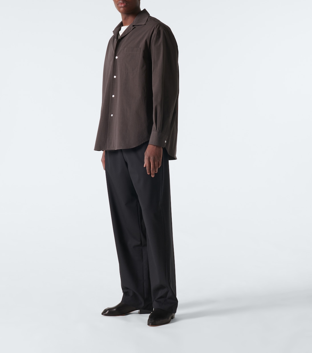 Konan wool straight pants | The Row