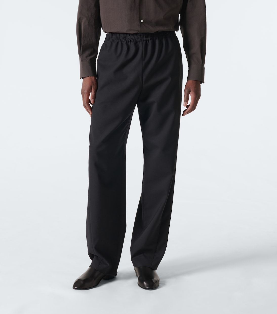 Konan wool straight pants | The Row