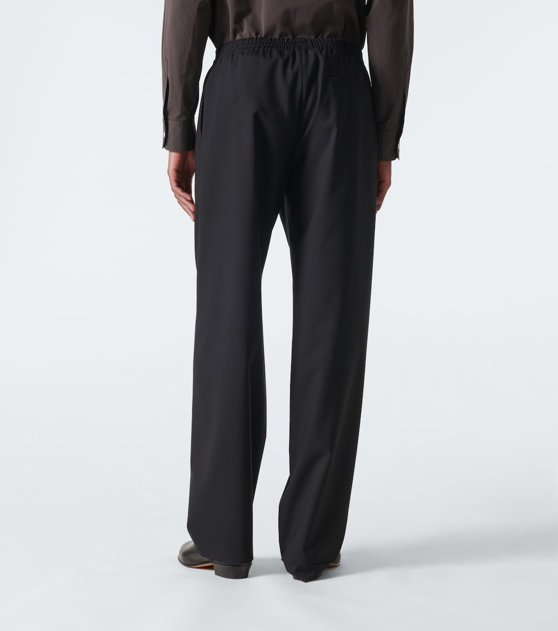 Konan wool straight pants | The Row