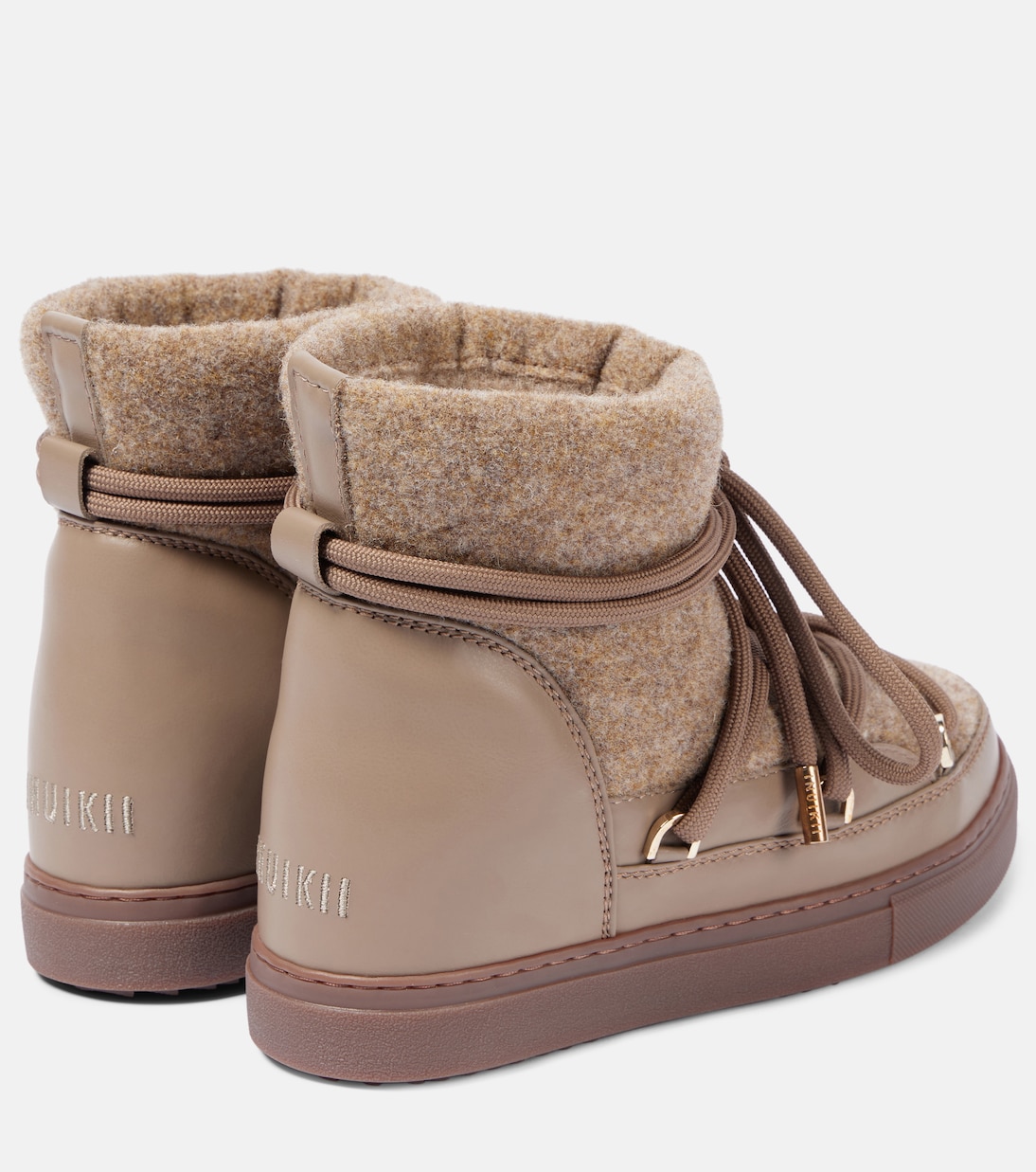 Felt Wedge snow boots | Inuikii