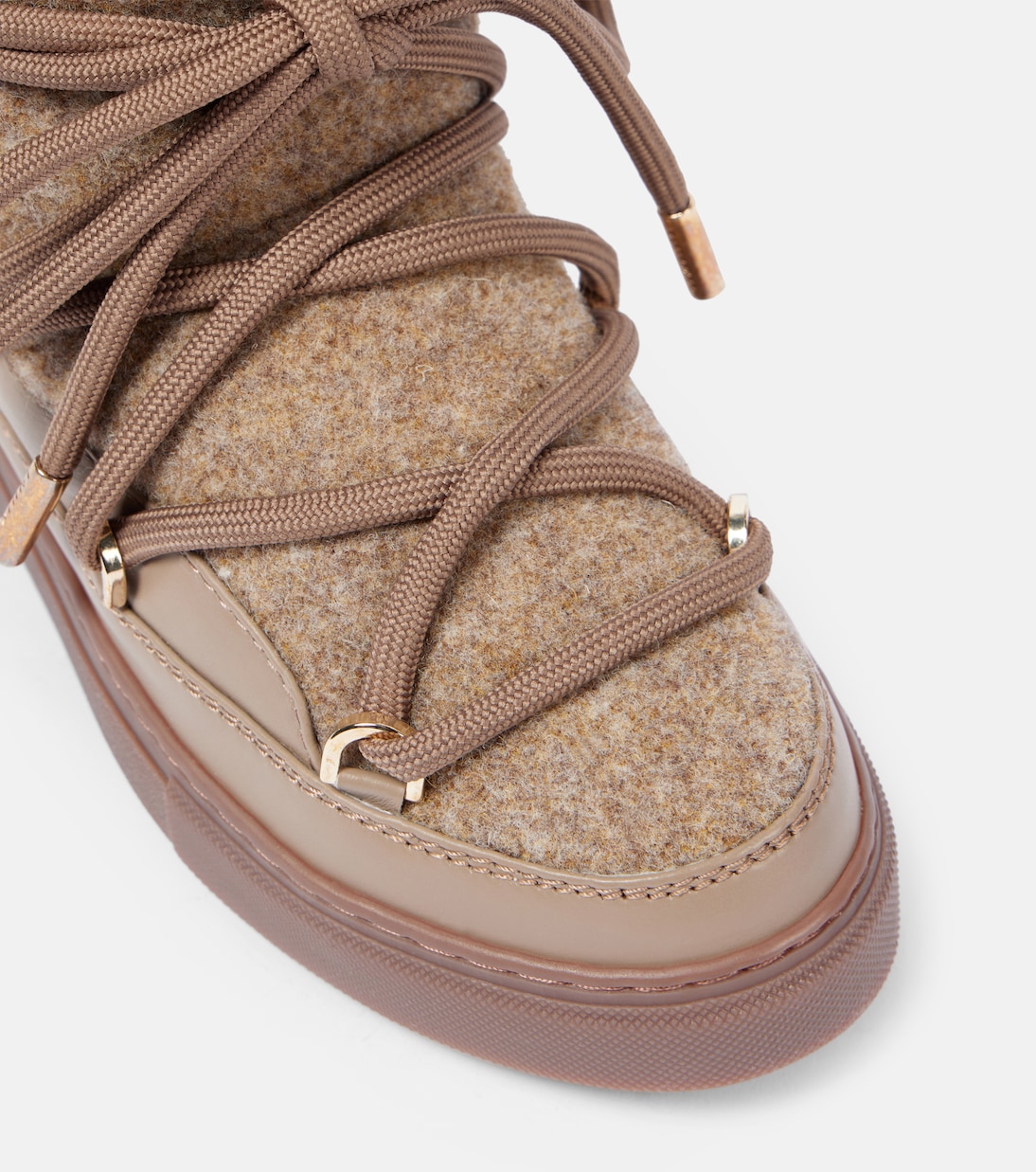 Felt Wedge snow boots | Inuikii