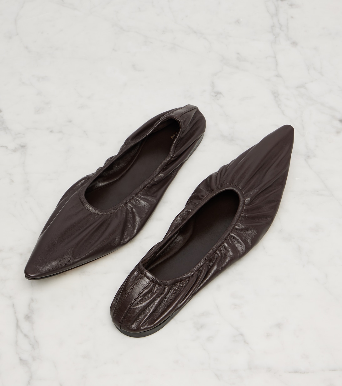 Ballerinas Liisa aus Leder | The Row