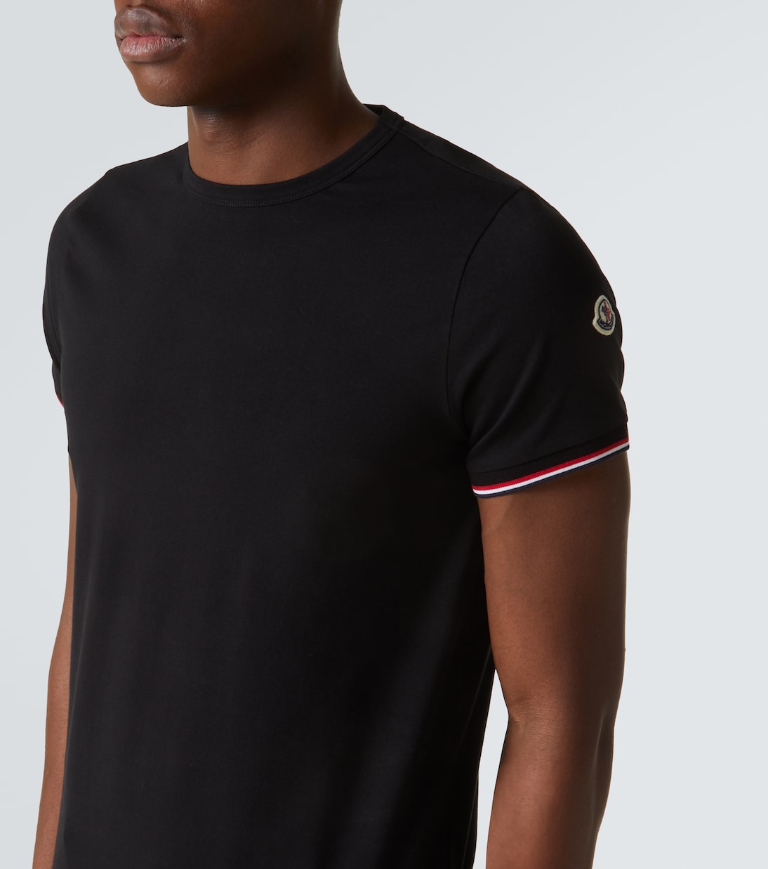 Camiseta Tricolor de mezcla de algodón | Moncler