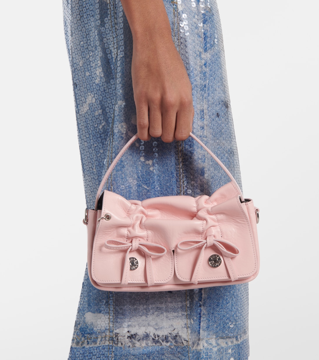 Sac Multipocket Micro en cuir | Acne Studios