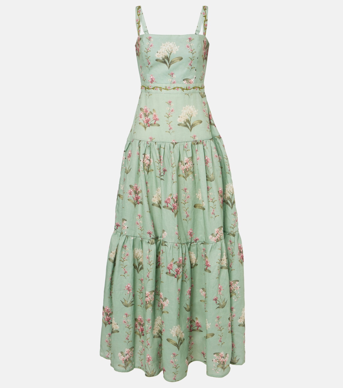 Maxikleid Lima aus Leinen | Agua by Agua Bendita