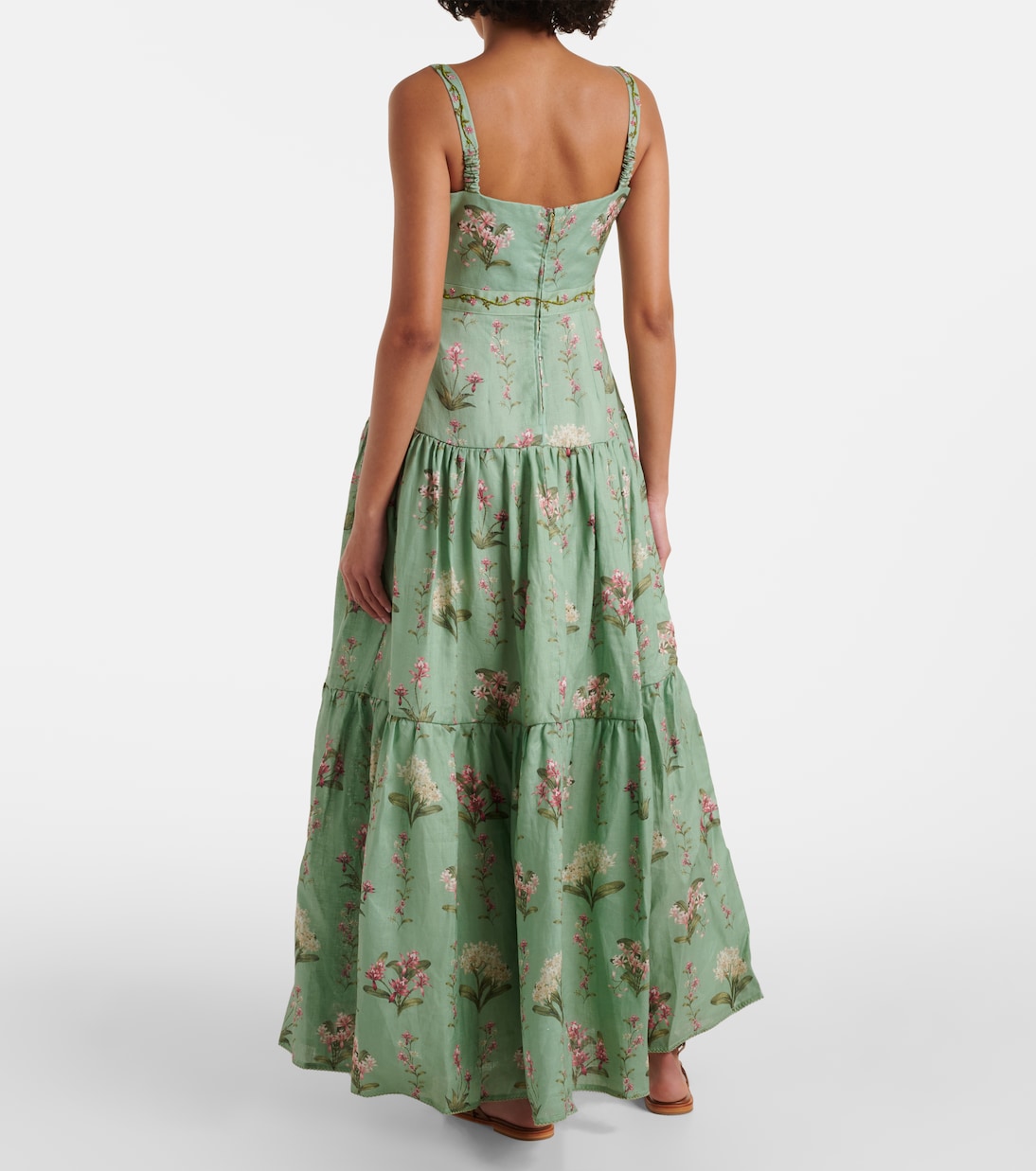Maxikleid Lima aus Leinen | Agua by Agua Bendita