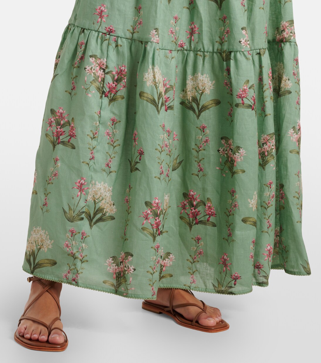 Maxikleid Lima aus Leinen | Agua by Agua Bendita
