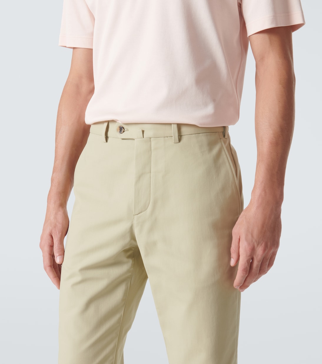 Pantaloni chino Pantaflat in misto cotone | Loro Piana