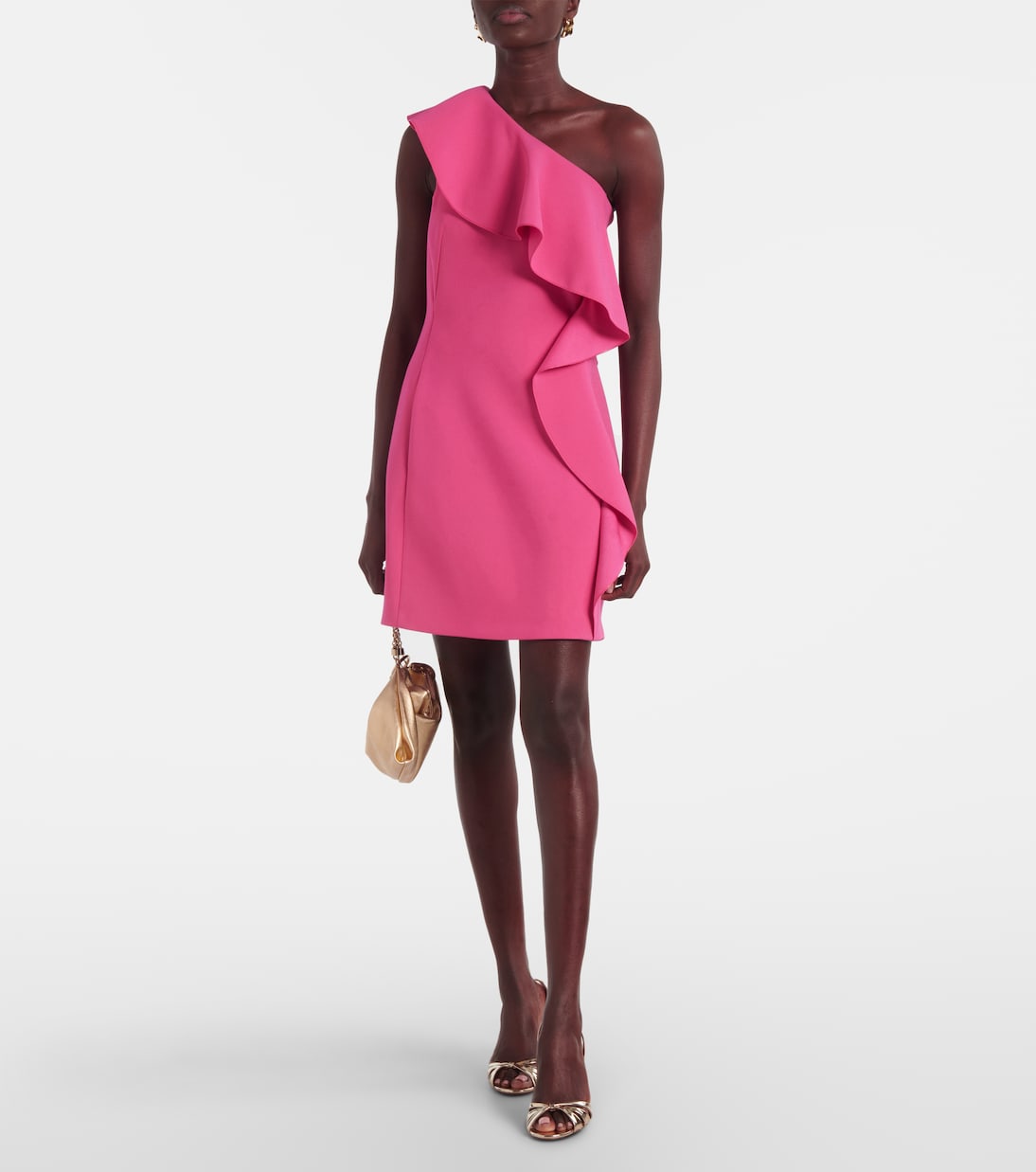 Abito corto Giacomo con volant | Max Mara