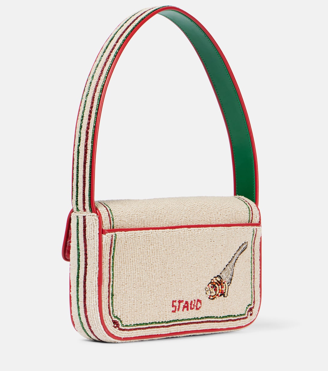 Borsa a spalla Tommy con perline | Staud