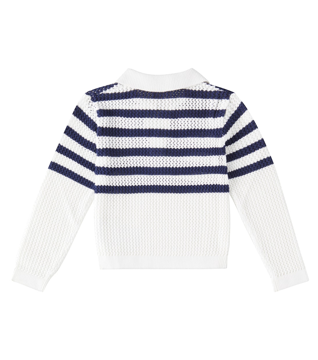 Pullover stile polo 4G in cotone a righe | Givenchy Kids