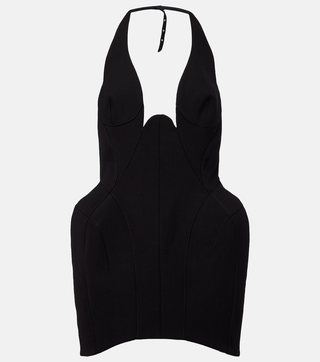 Scalloped minidress | Mugler