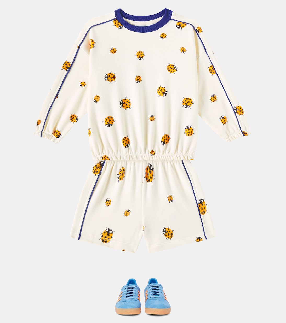 Shorts Ladybugs aus Baumwoll-Jersey | Mini Rodini