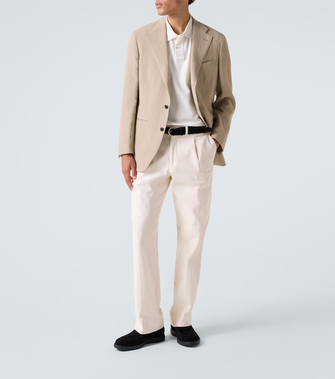 Suede penny loafers | Brioni