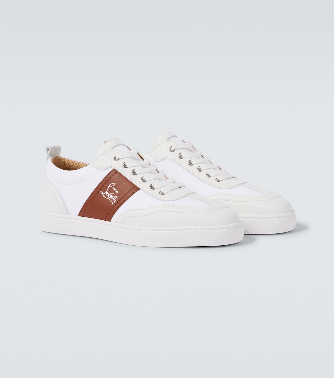 Retero leather and canvas sneakers | Christian Louboutin