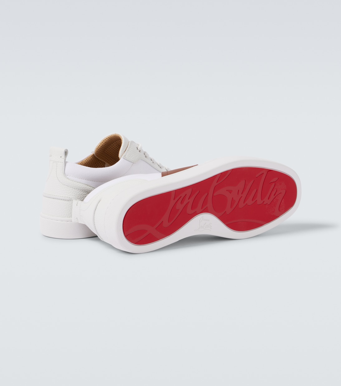 Retero leather and canvas sneakers | Christian Louboutin