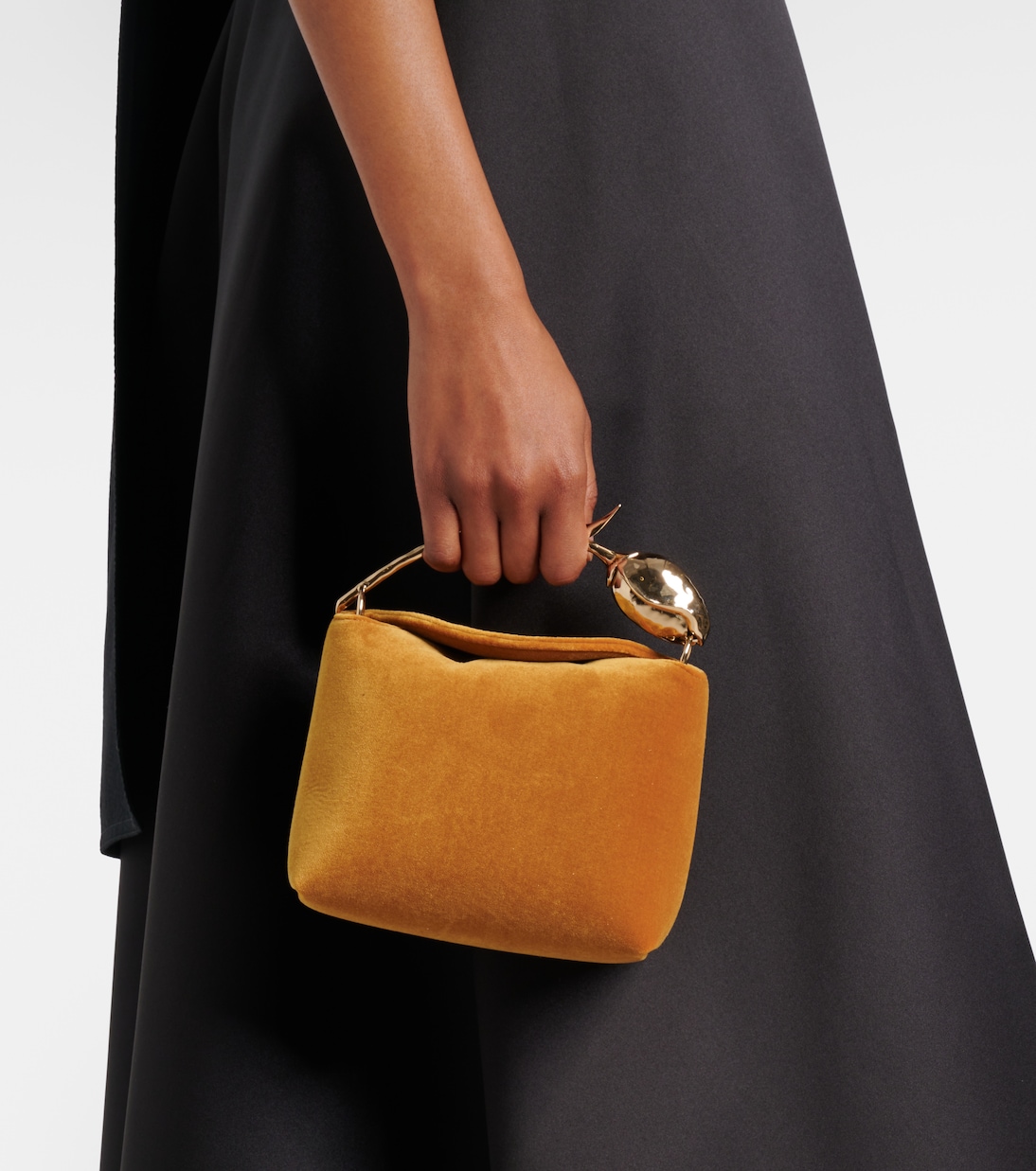 Verzierte Tote Bloom Mini aus Samt | Erdem