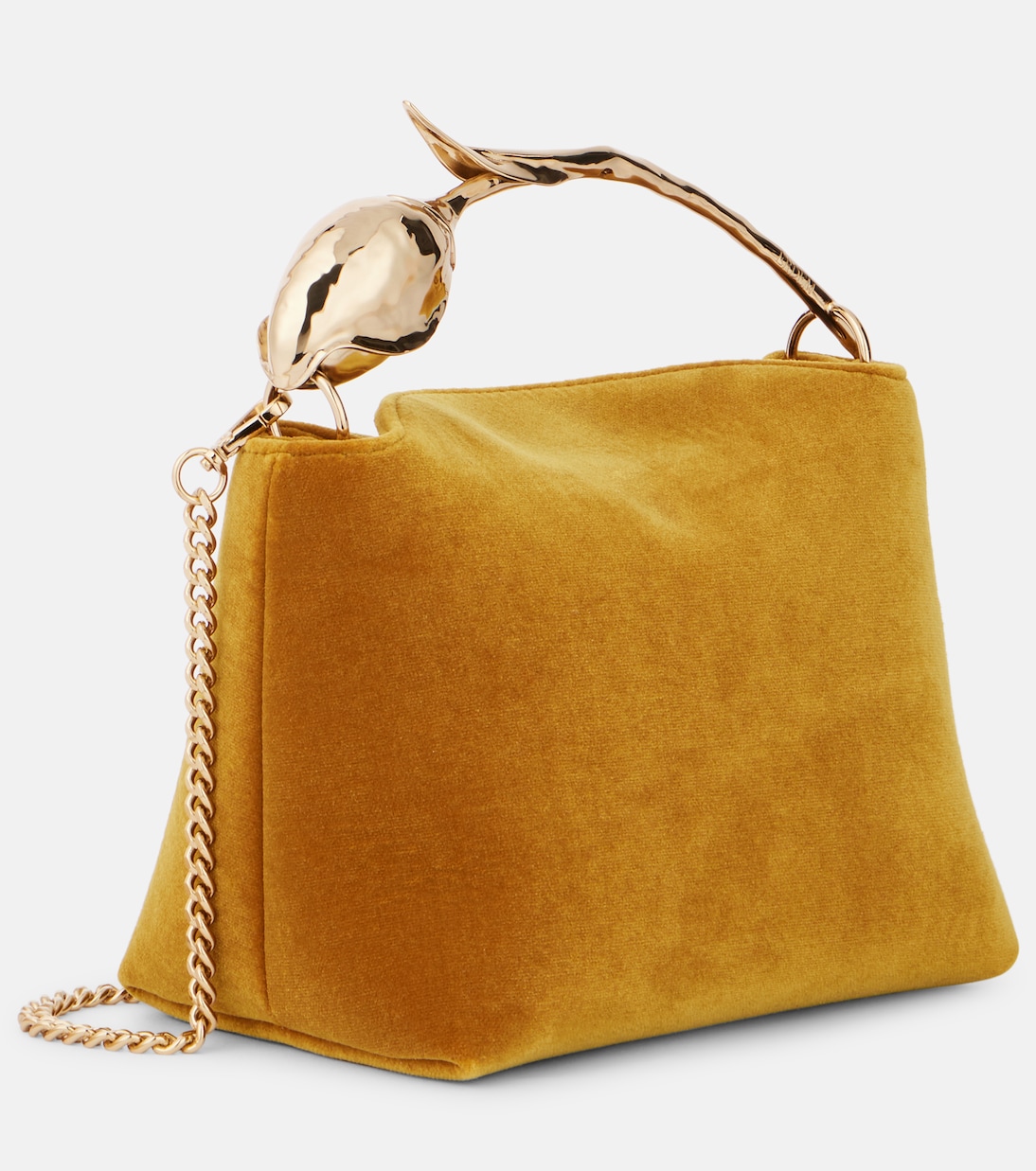 Verzierte Tote Bloom Mini aus Samt | Erdem