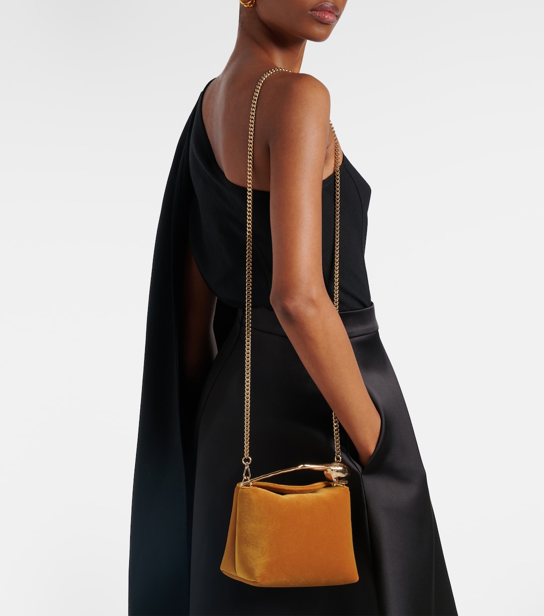 Verzierte Tote Bloom Mini aus Samt | Erdem