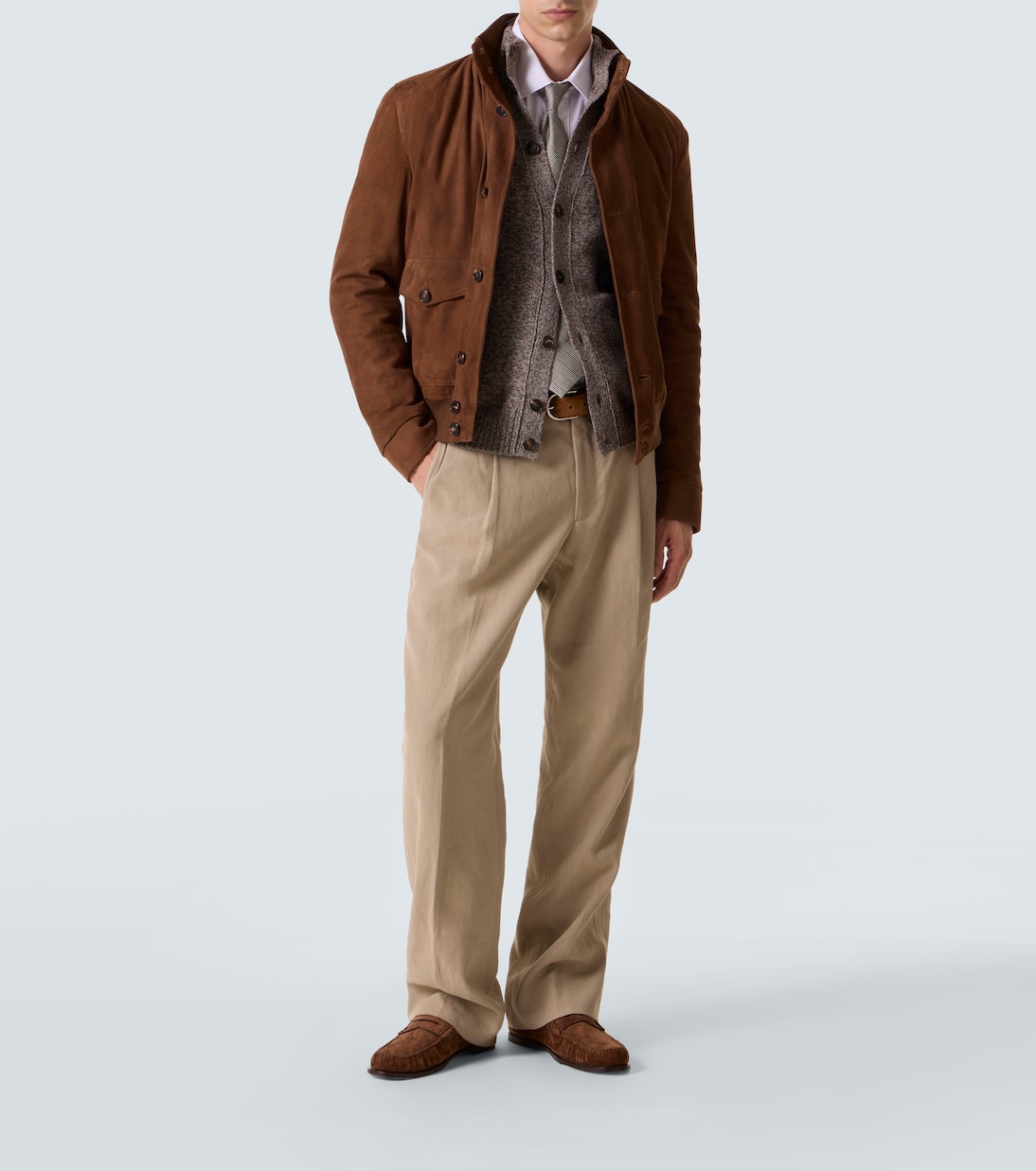 Virgin wool cardigan | Slowear