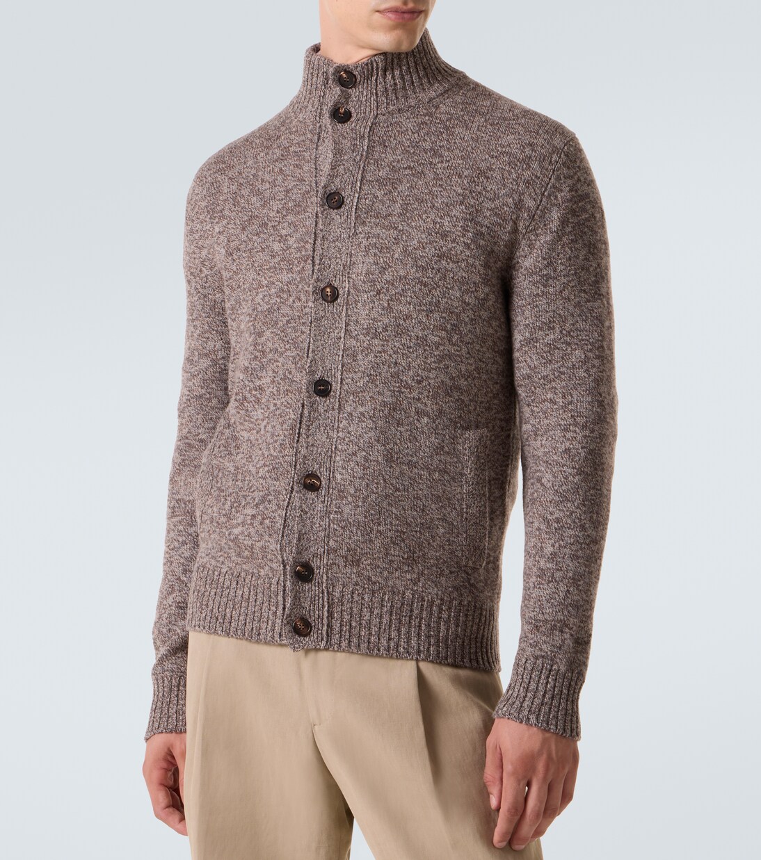 Virgin wool cardigan | Slowear