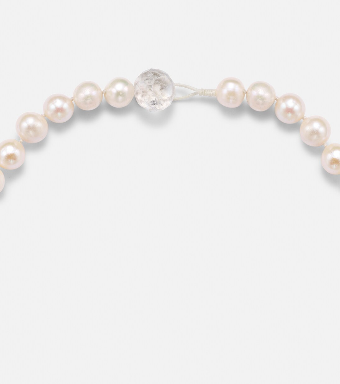 Collar con perlas y diamantes | Ileana Makri