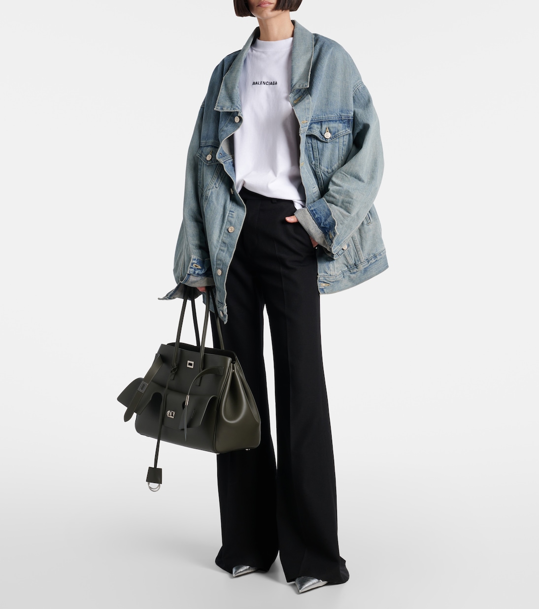 Borsa Bel Air Medium in pelle | Balenciaga