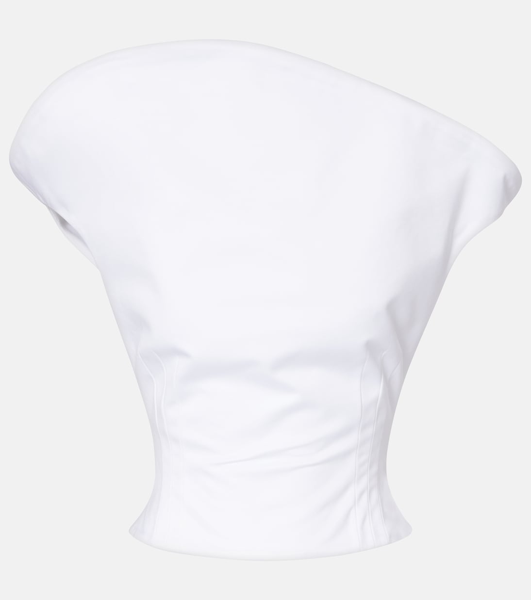 Asymmetrisches Bustier-Top aus Baumwolle | Magda Butrym
