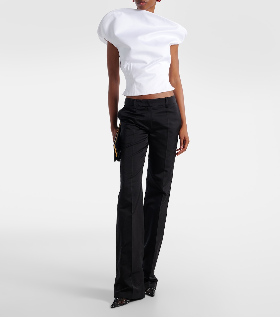 Asymmetrisches Bustier-Top aus Baumwolle | Magda Butrym