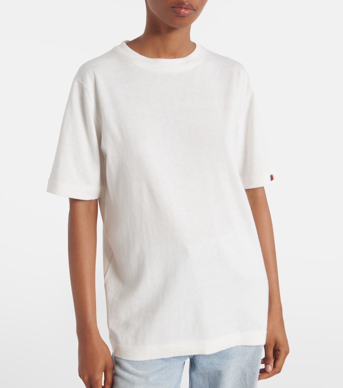 T-shirt James in cotone e cashmere | Extreme Cashmere