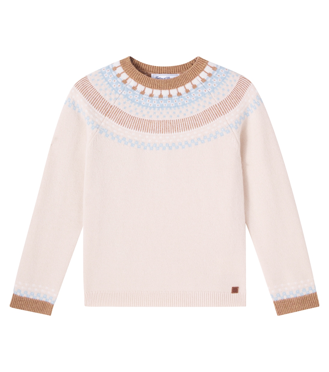 Pullover aus Woll-Jacquard | Tartine et Chocolat