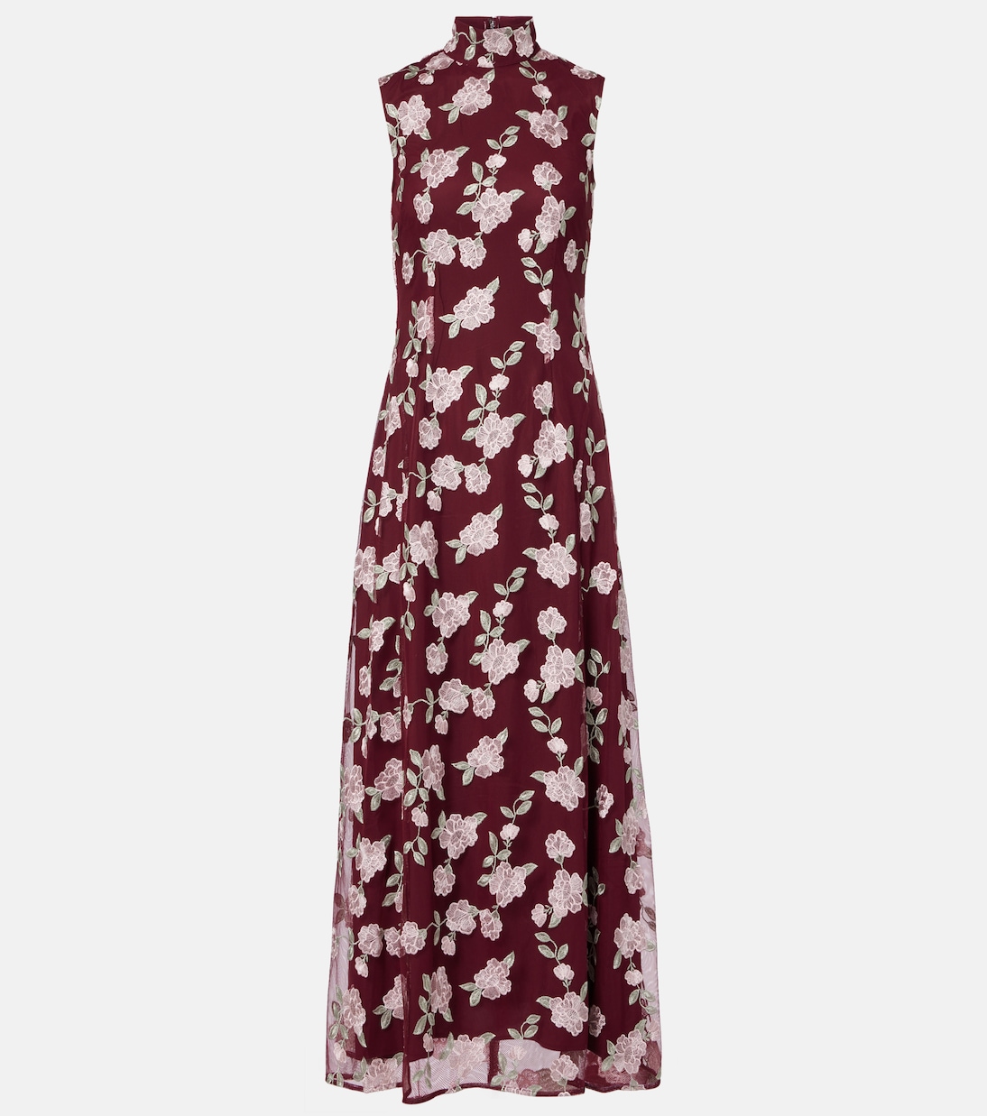 Robe longue à fleurs | Rotate